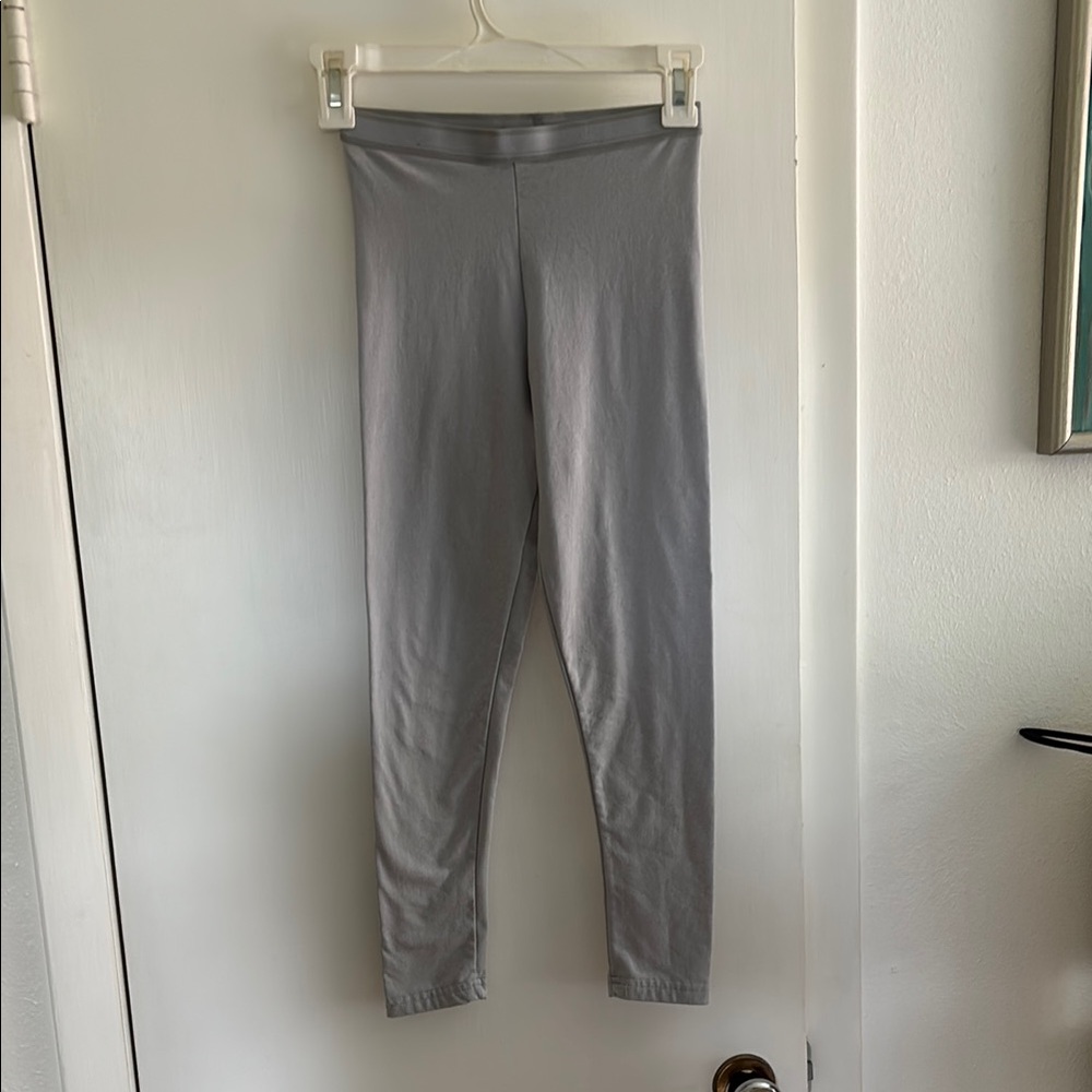 Rocky Gray Leggings High Waist Stretchy Design